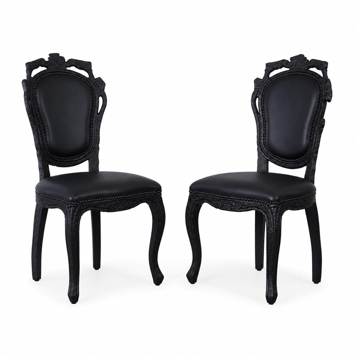 MOOOI Smoke Chairs by Maarten Baas, Pair Of