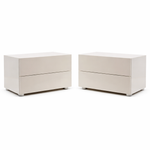 Poliform Dream Bedside Tables CDDR2 by Emmanuel Gallina, Pair of
