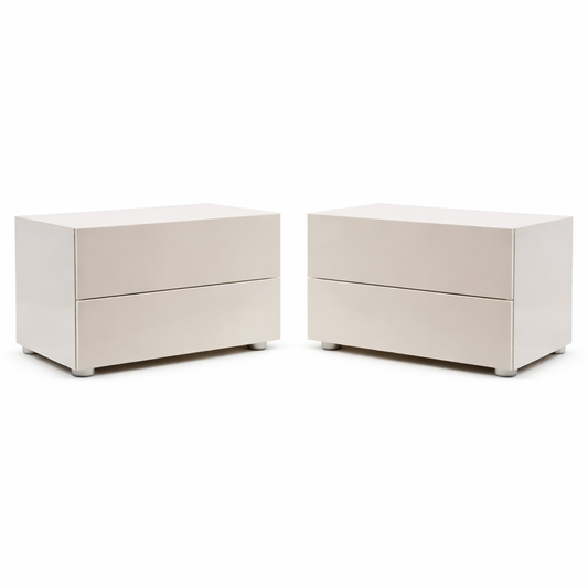 Poliform Dream Bedside Tables CDDR2 by Emmanuel Gallina, Pair of