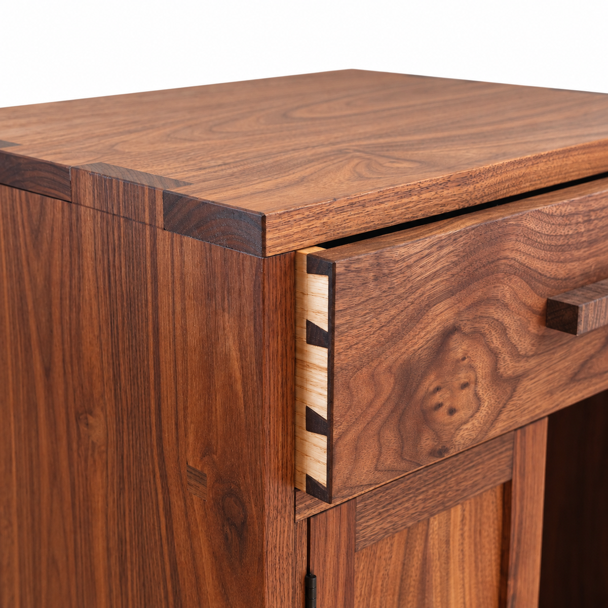 Red Haven Woodworks Cruz Side Table