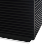 Modern Wood Slat Media Console