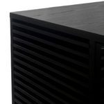 Modern Wood Slat Media Console