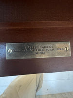 Ralph Lauren Mahogany Extendable Dining Table