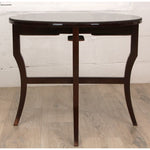 Antique Art Deco Nesting Walnut Tables C1930s