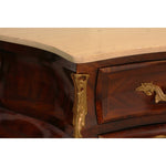 Antique Louis XV Style Dresser with Marquetry Inlay C1920s