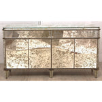 Currey and Company Antiqued Mirror Credenza