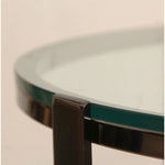 Design Institute America Modern Chrome Center or Side Table