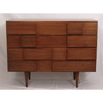 Vintage Gio Ponti Style Four Drawer Commode or Dresser (2 Available)