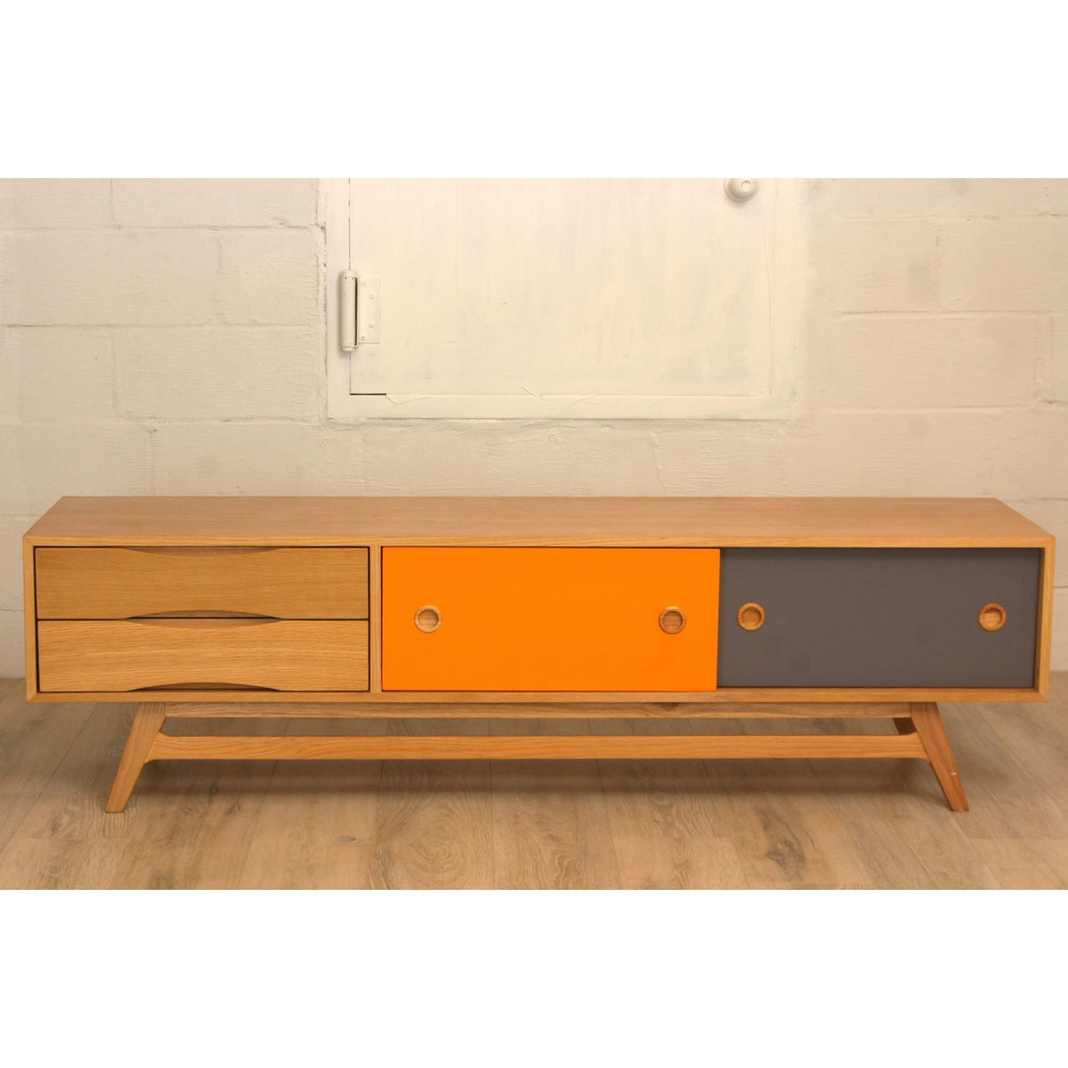 Kardiel Color Pop Finn Juhl Style Media Cabinet