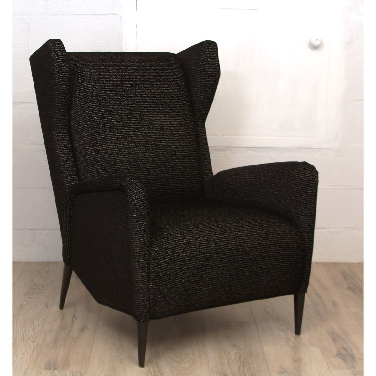 Pair of Baker Wingback Armchairs