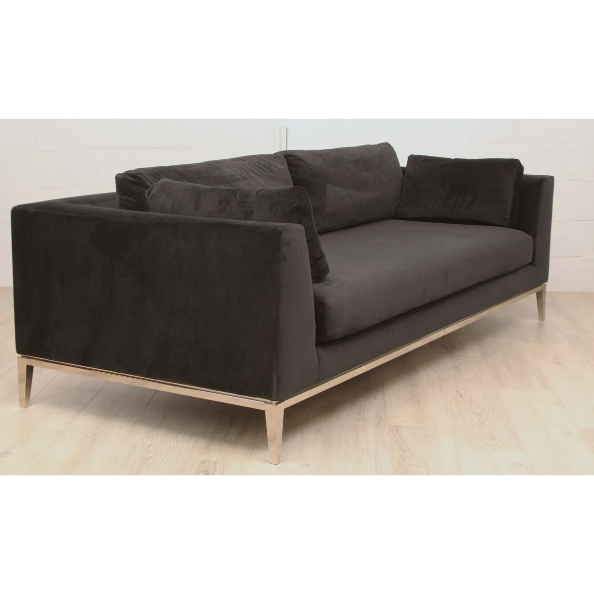 ABC Carpet and Home Modern Velvet Sofa (2 Available)