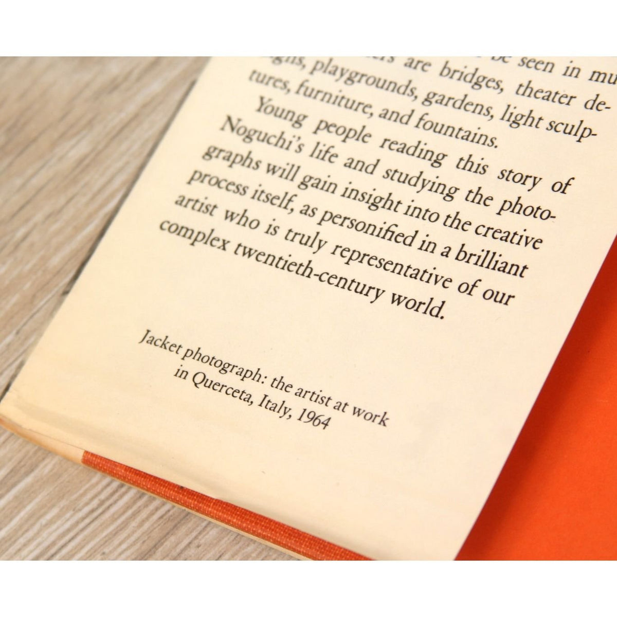 Isamu Noguchi  The Life of a Sculptor - Illustrated with photographs - Hardcover