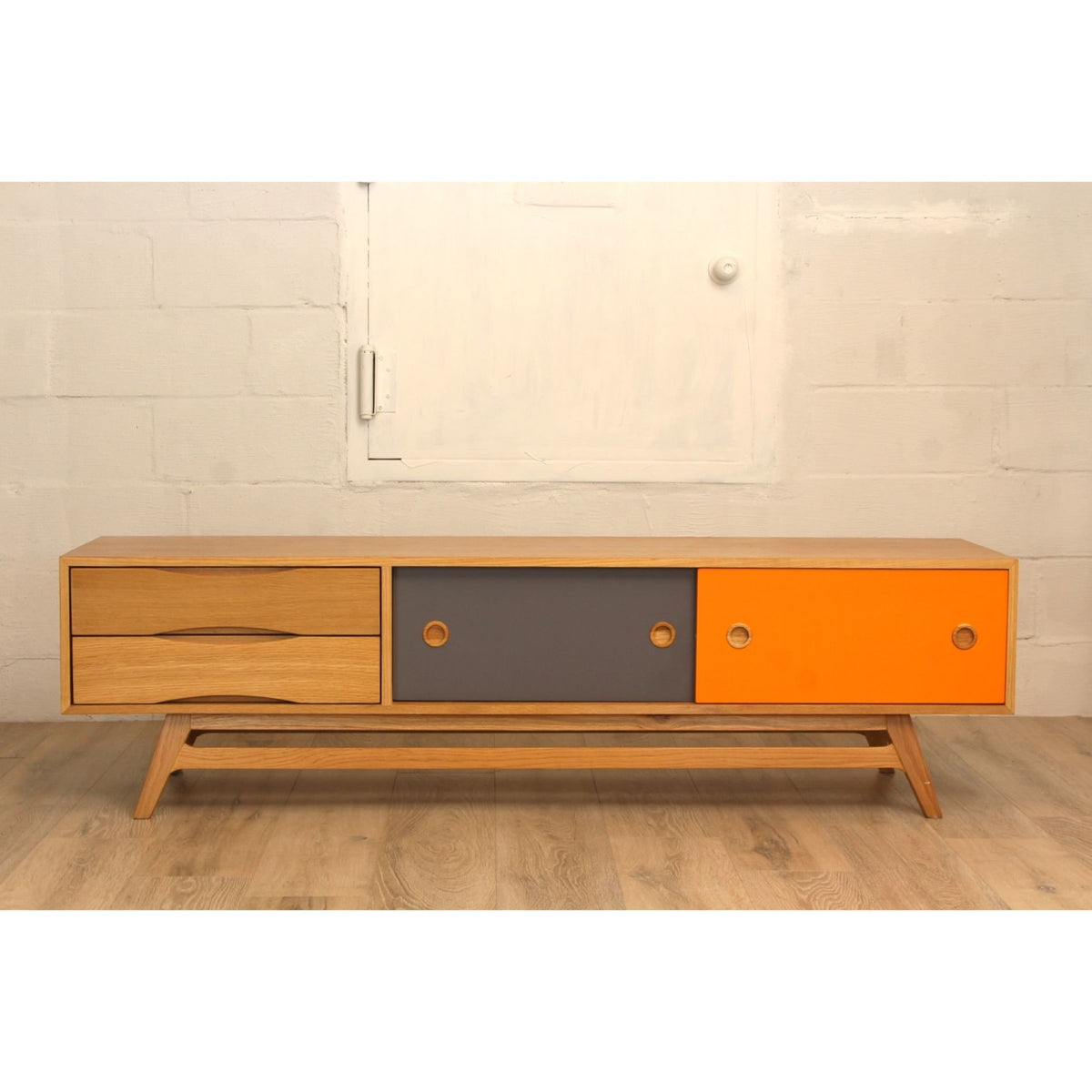 Kardiel Color Pop Finn Juhl Style Media Cabinet