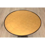 Kravet Sculptural Side Table or Pedestal with Gilded Top
