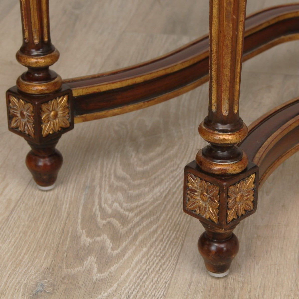 Maitland Smith Carved Gilt Console Table