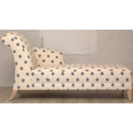 Newly Upholstered Modern Chaise Lounge
