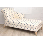 Newly Upholstered Modern Chaise Lounge