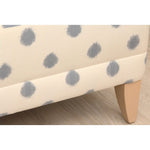 Newly Upholstered Modern Chaise Lounge
