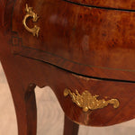 Pair of Antique Louis XV Style Commodes with Marquetry Inlay C1920s