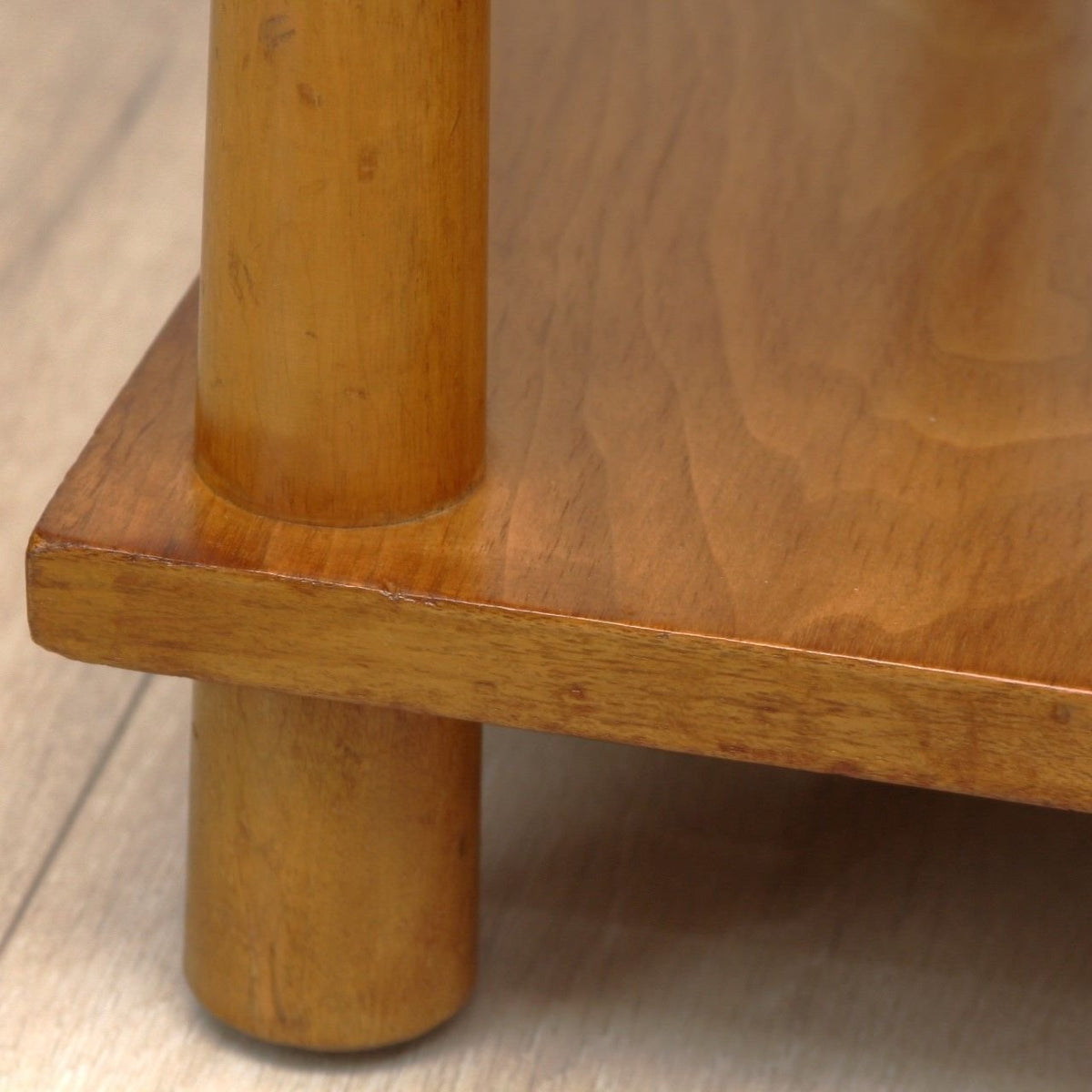 Pair of T.H. Robsjohn-Gibbings 1643 for Widdicomb Reverse Tapered Legs End Tables
