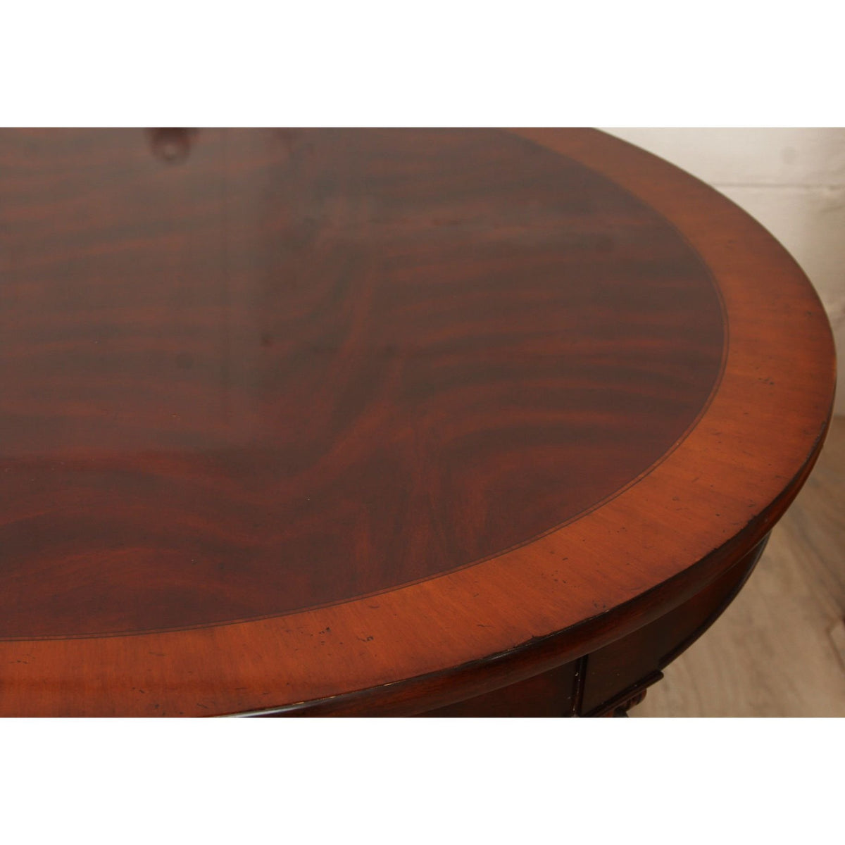 Ralph Lauren Mahogany Extendable Dining Table