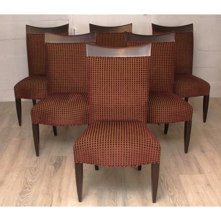 Set of 8 Donghia Dining Chairs