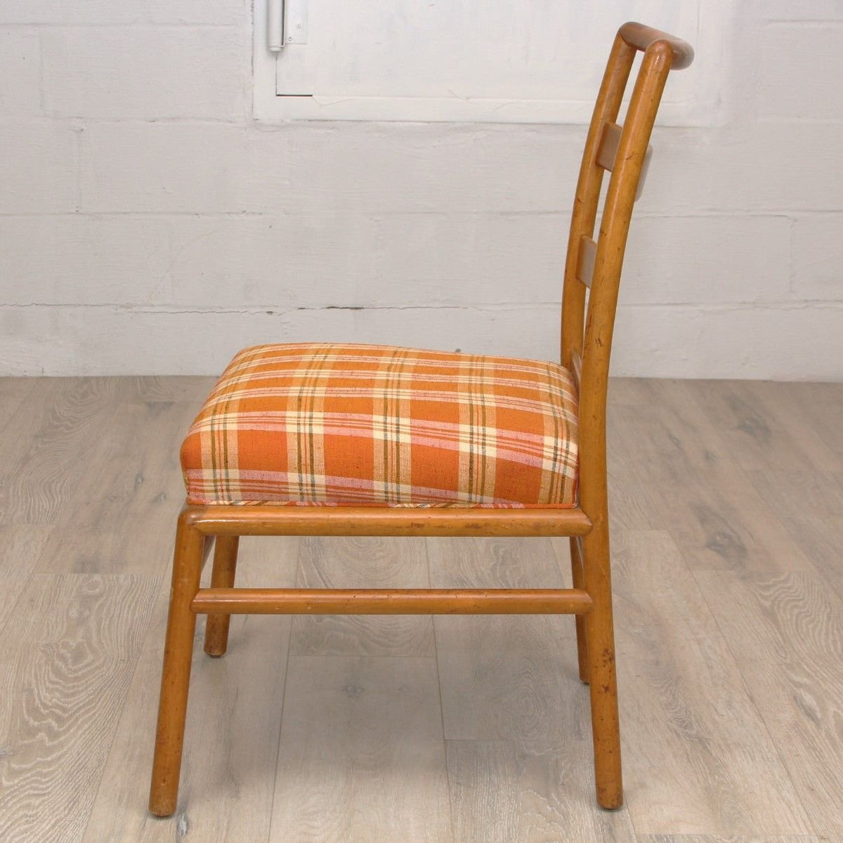Set of 6 T.H. Robsjohn Gibbings Ladder-Back Chairs C1950s