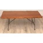 Vintage Live Edge Coffee Table