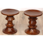 Vintage Charles and Ray Eames Time Life Stools B & C Circa 1960s (Set of 2)